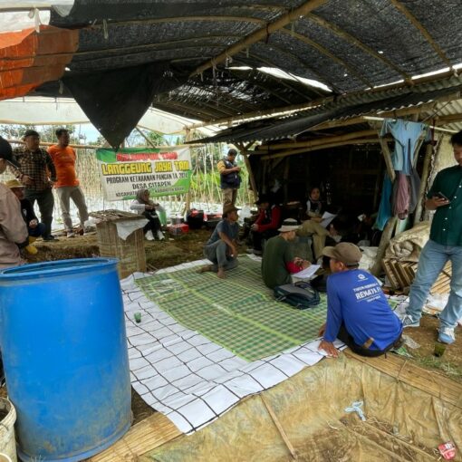 Hari kedua cek lapangan desa citapen