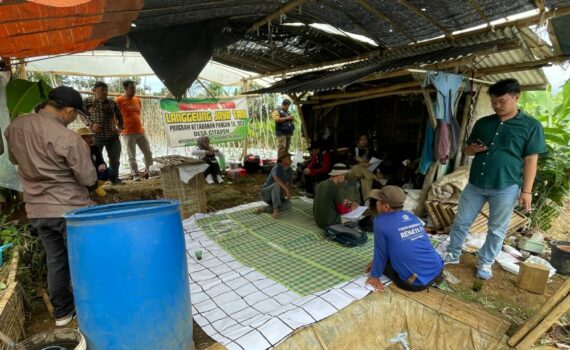 Hari kedua cek lapangan desa citapen