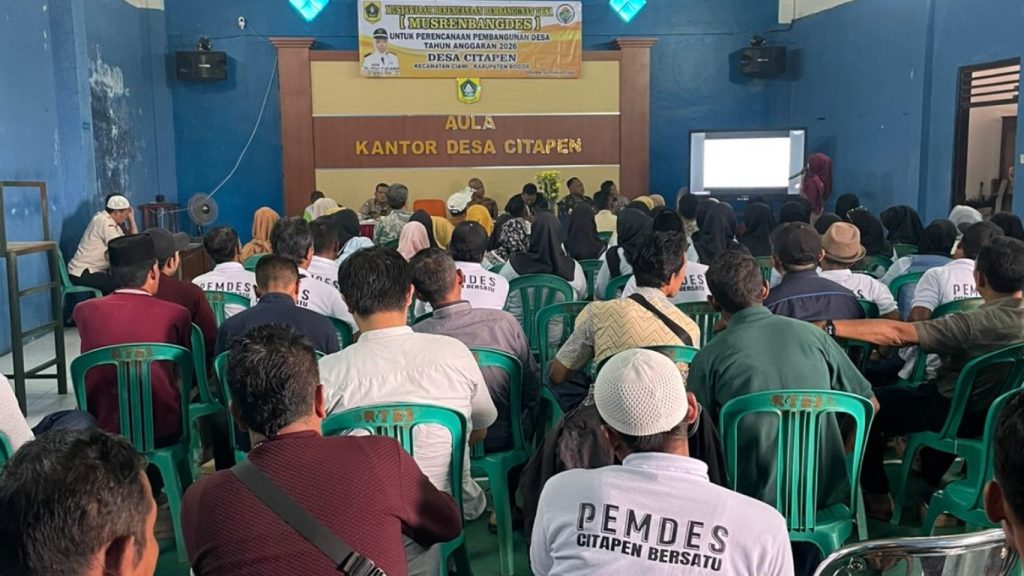 Musrenbangdes citapen 2025 2