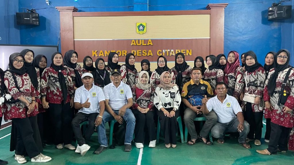 Potret kebersamaan desa citapen