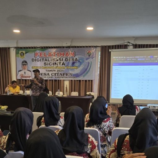 Pelatihan Digitalisasi Desa Citapen (1)