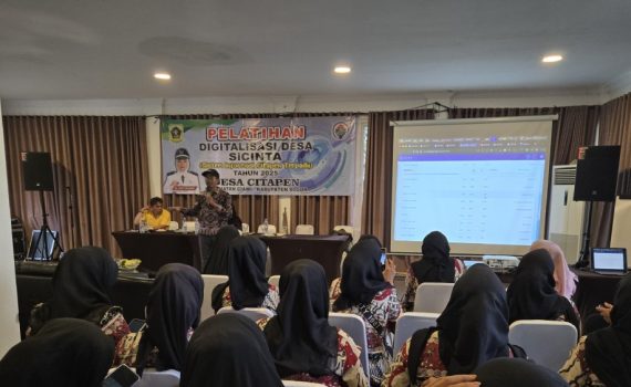 Pelatihan Digitalisasi Desa Citapen (1)