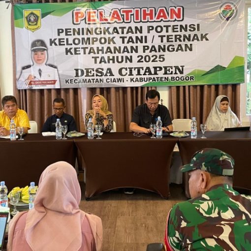 Pelatihan Ketahanan Pangan Desa Citapen