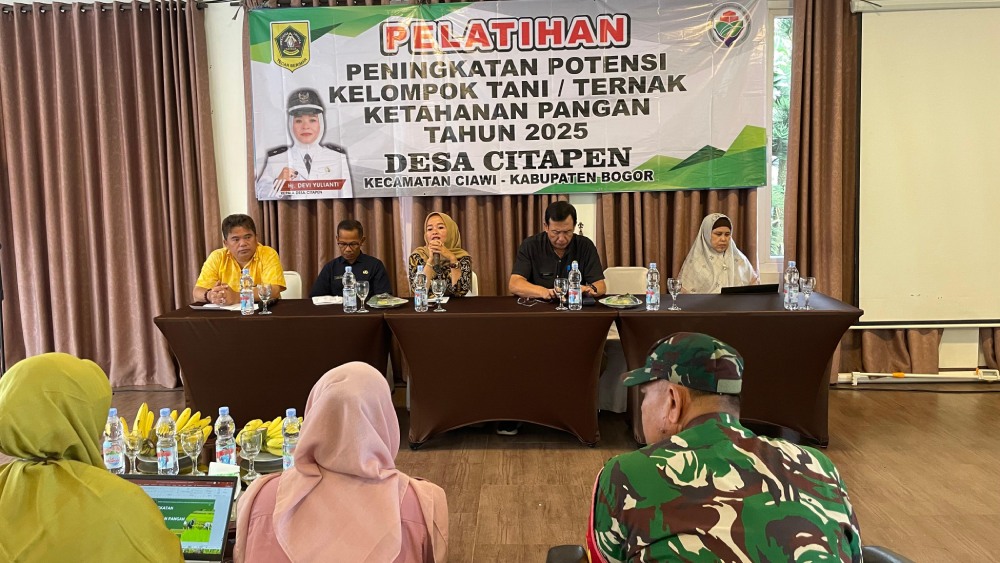 Pelatihan Ketahanan Pangan Desa Citapen